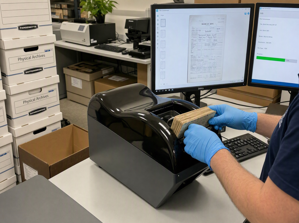Aperture Card Scanning