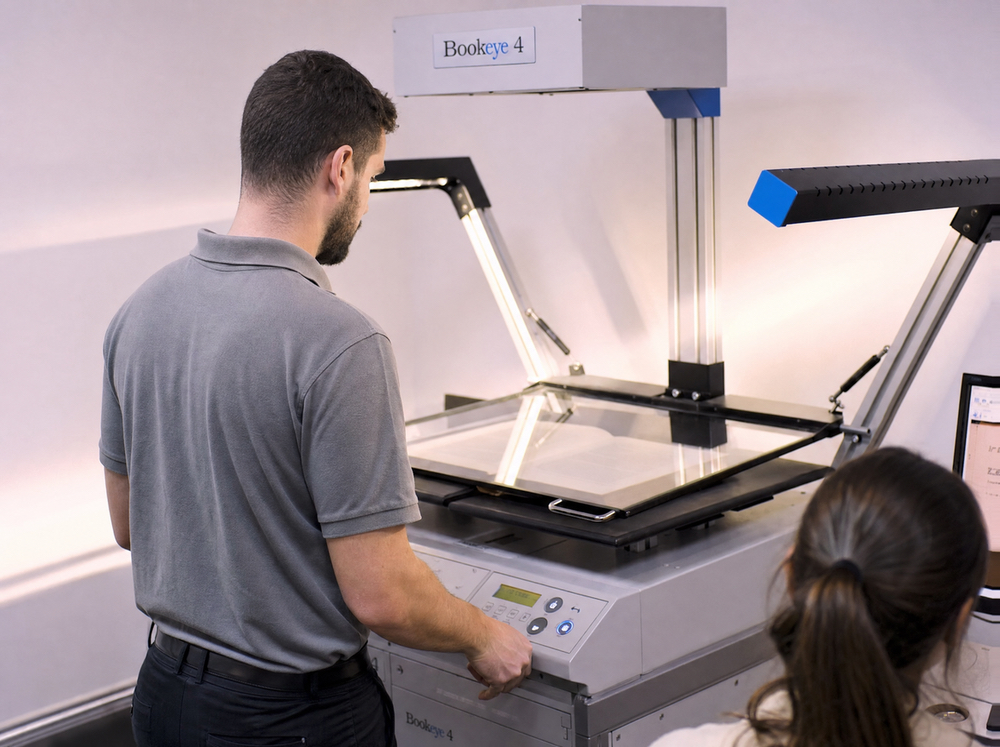 Book and Newspaper Scanning